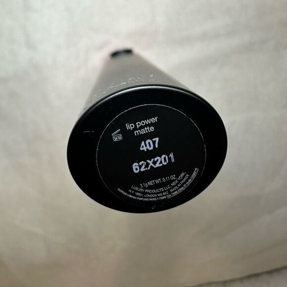 armani beauty LIP POWER LONG-LASTING MATTE LIPSTICK color: 407 passionate - Picture 2 of 4